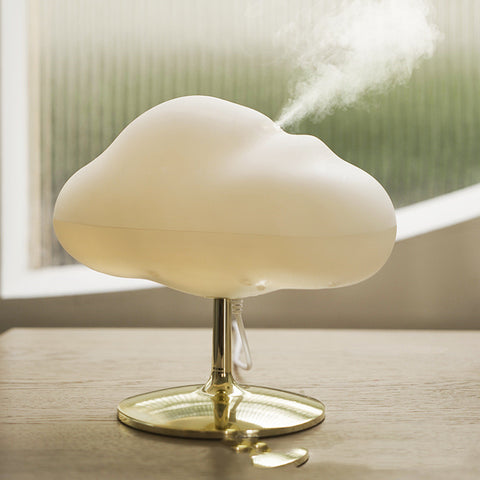 Cloud-Shaped LED Humidifier – Colorful Atmosphere Light & Silent Mist Diffuser for Bedroom