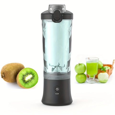 Portable USB Blender – 600ML Rechargeable Smoothie & Juice Mixer