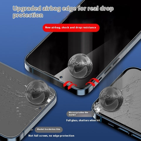 Airbag Tempered Glass Screen Protector – Full Coverage Anti-Shatter Shield for Smartphones