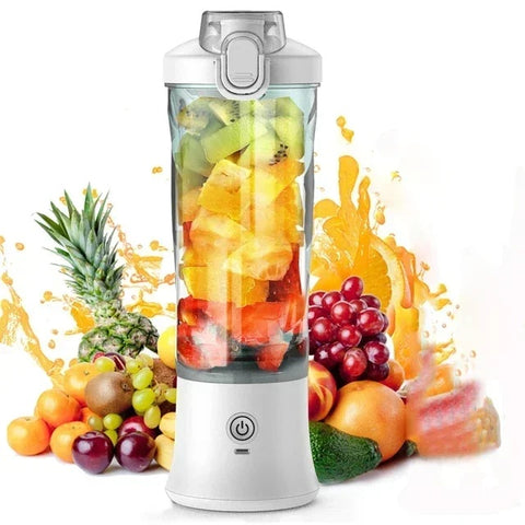 Portable USB Blender – 600ML Rechargeable Smoothie & Juice Mixer